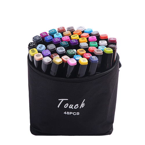 Mark pens, watercolor pens, oil paint pens, double-ended painting tools, hook pens, children's supplies, animation painting pens, design wholesale