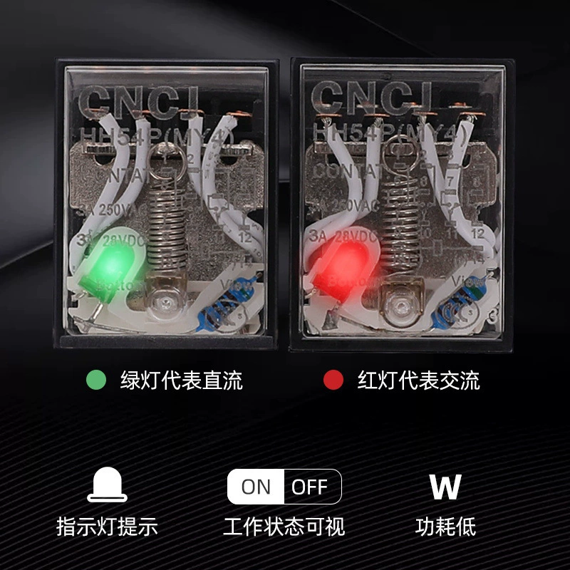 Фабрично HH52P малый промежуточный электромагнитный реле HH53P HH54P HH62P 220V переменного тока 12V 24V