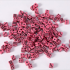 8-Number Mini Dice Game Entertainment Small Dice Multiple Colors Available 8mm Explosive Dice Accessories Factory Wholesale