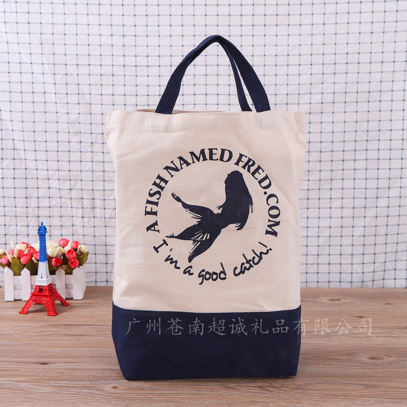 棉布袋 学生单肩手提帆布袋 购物彩印简约帆布袋供应