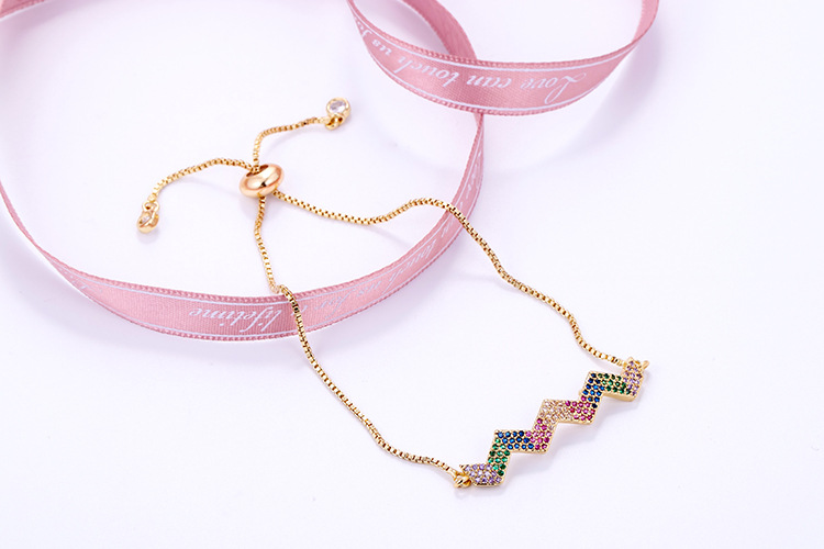 fashion personality seven-color rainbow bracelet