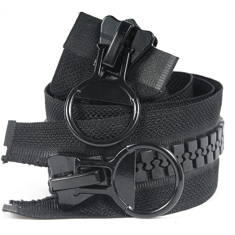 20 resin zipper clothing luggage accessories plastic zipper double opening zipper down jacket rubber tooth zipper spot