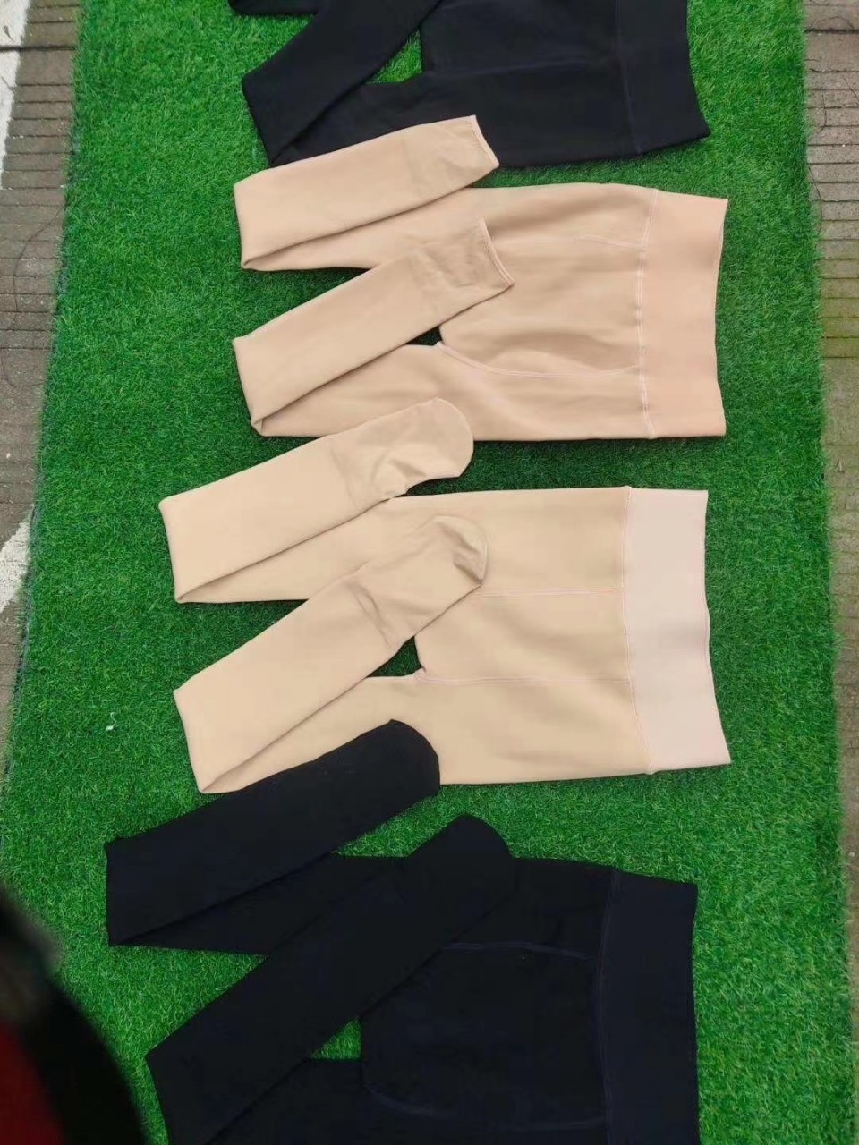 기모 두꺼운 가벼운 다리 양말 여성용 가을 겨울 모방 나일론 레깅스 외부 착용 팬티 스타킹 따뜻한 바지 원피스 바지