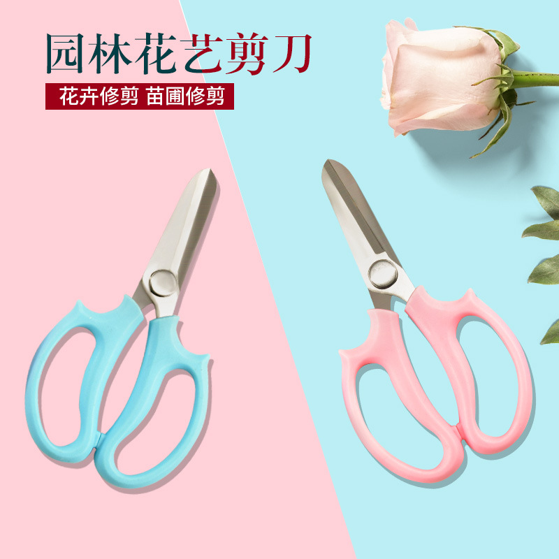 厂家现货 园艺花艺剪刀 园林盆景绿化修枝剪 树枝剪 花艺师培训剪|ru