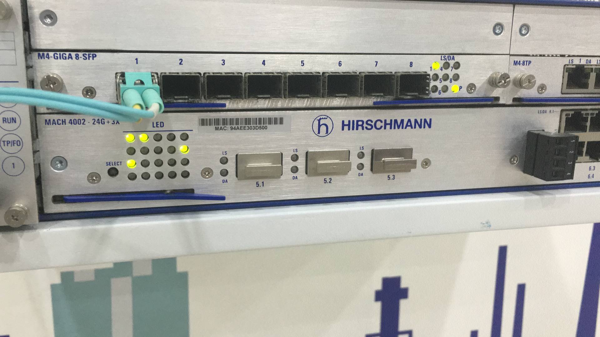 赫斯曼工业交换机M4-S-AC/DC 300W，千兆核心交换机模块