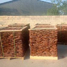 厂家供应火山岩乱型板园艺地面碎拼装饰用矿物火山石板材