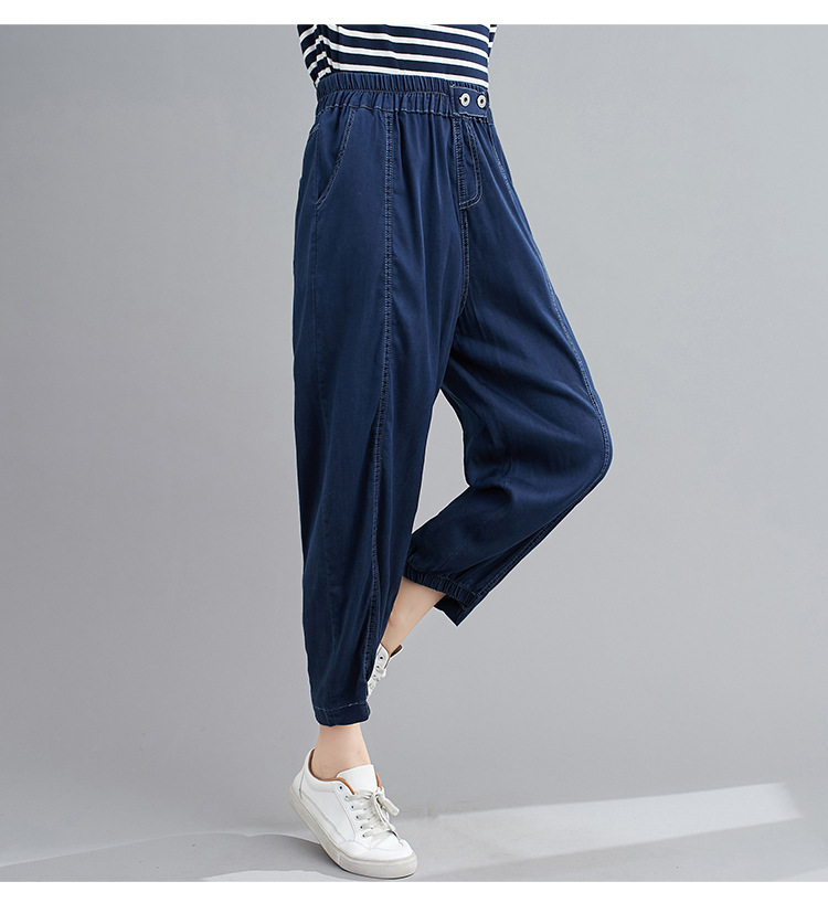 Pantalon léger femme en cow-boy - Ref 3430133 Image 19