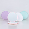 New gift makeup mirror portable pocket folding gift beauty mirror simple small round makeup mirror