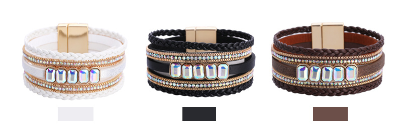 Fashion Bohemian Leather Bracelet Wholesale display picture 11