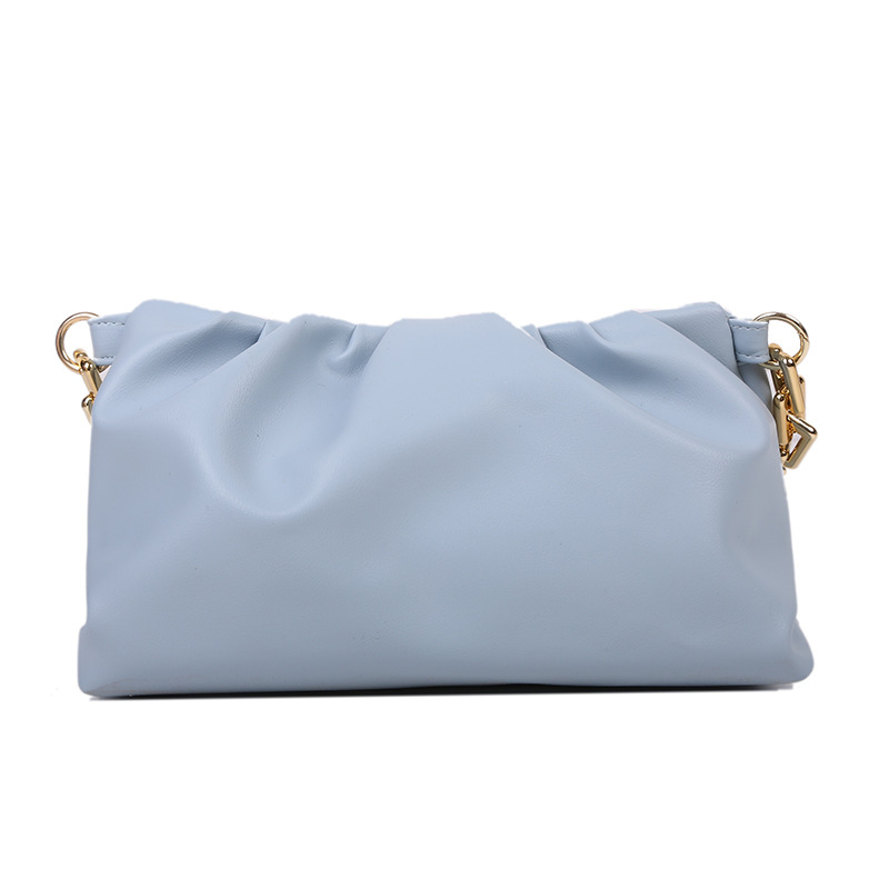 270g Weight Lock clasp Closure Type Single Shoulder Strap Strap Type Underarm Bag Bags Type Casual, Shopping Occasion Pu Leather Material Solid Color Pattern All Seasons Season Women's Gender Streetwear Style Medium Size Women's Medium Pu Leather Solid Color Streetwear Cloud Shape Lock Clasp Underarm Bag 53