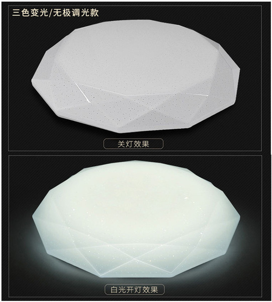 LED modern and minimalistic ceiling light