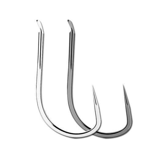 Black and Silver New Kantong Special 1 Yuan per Pack (50 Pieces) Loose Fishing Hooks Wholesale Fishing Gear Wholesale
