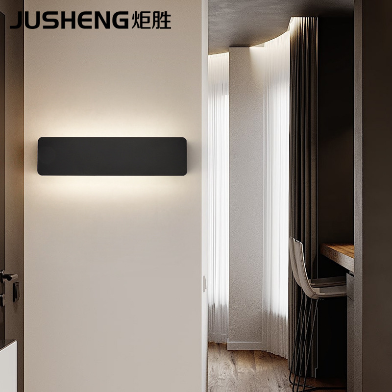 炬胜新款led壁灯 简约现代创意装饰灯具 酒店工程客房卧室床头灯