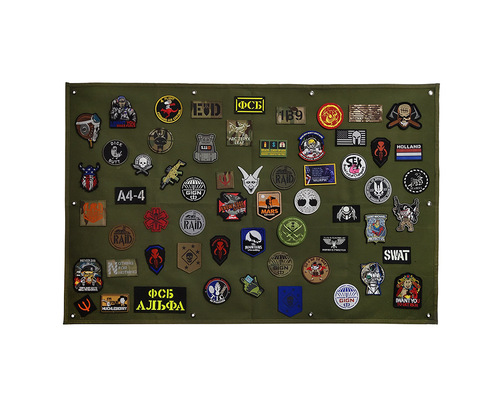Velcro storage display board, military fan armband organization cloth, medal badge hanging wall display cloth wall storage tool