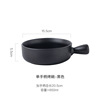 Nordic creative handle bowl grilled bowl baked rice bowl ceramic table utensil instant noodle bowl Japanese label bowl breakfast salad bowl