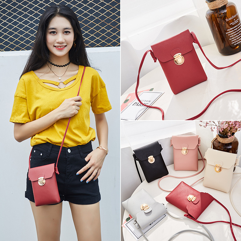 2018 new casual women's bag vertical mob...