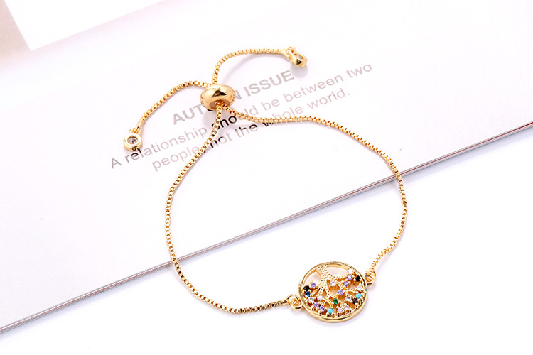 fashion personality seven-color rainbow bracelet