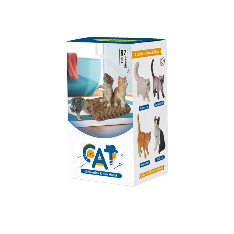 Минифигура, подарочная коробка, игрушка, новая коллекция, котик, подарок на день рождения