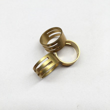 黃銅開口圈戒指掛圈戒指DIY手工手作輔助工具配件