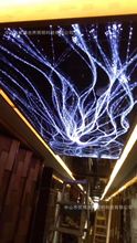 厂家直销供应优质的七彩光纤灯、光纤水晶吊灯 影院满天星光纤