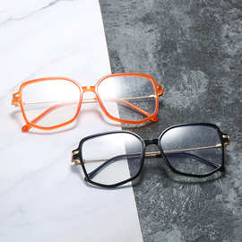 2020新款TR防蓝光眼镜 不规则复古平光镜网红ins眼镜架近视眼镜框