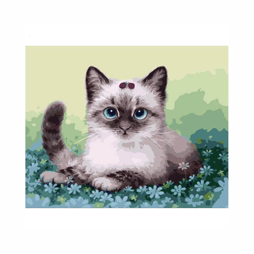 Noche ciudad DIY pintura al óleo digital fábrica al por mayor sin marco combinación apretado marco interior estilo más de 1 unidades entrega