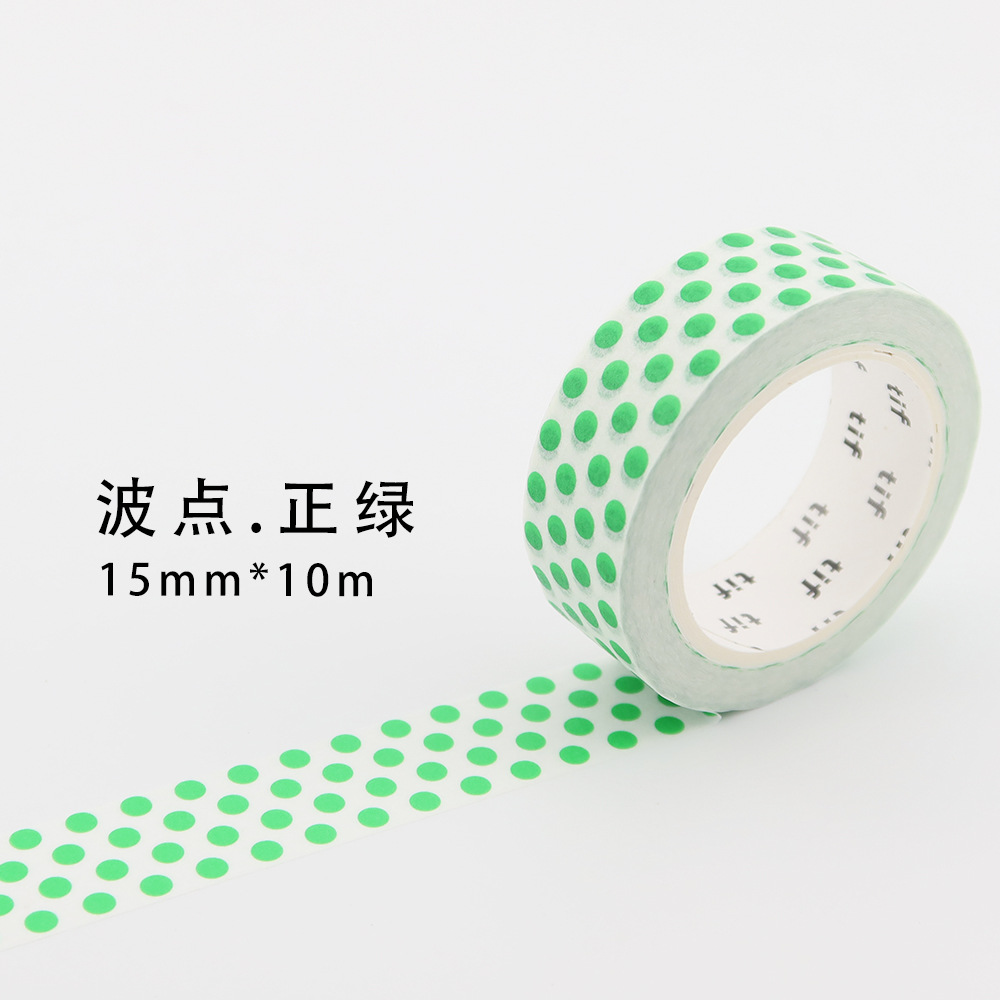 Positive green wave point