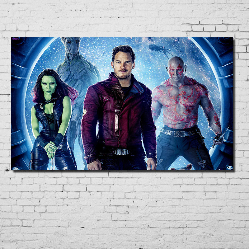 银河护卫队2热门漫威超级英雄电影海报周边复仇者联盟装饰墙贴画|ms