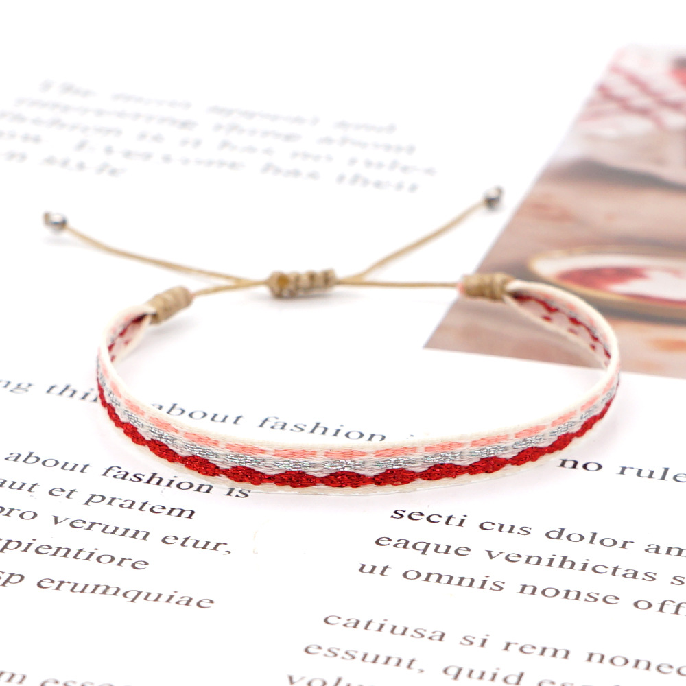 Fashion Wild Retro Bohemian Ethnic Style Ribbon Bracelet For Women Wholesale display picture 19