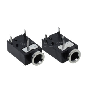 3.5MM���C����PJ318 ���l�ӿ�ĸ��3�_���_ֱ�� ֱ�_ ���ĸ���~�^