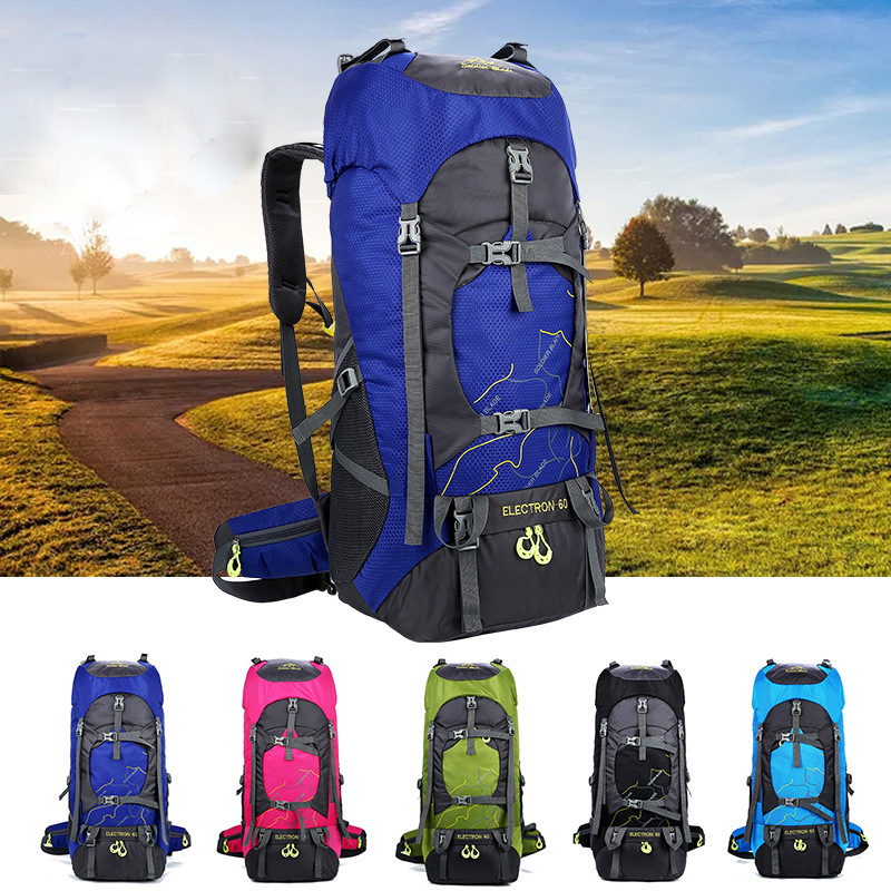 戶外登山包大容量男士旅行背包雙肩包女韓版時尚潮流旅行雙肩包