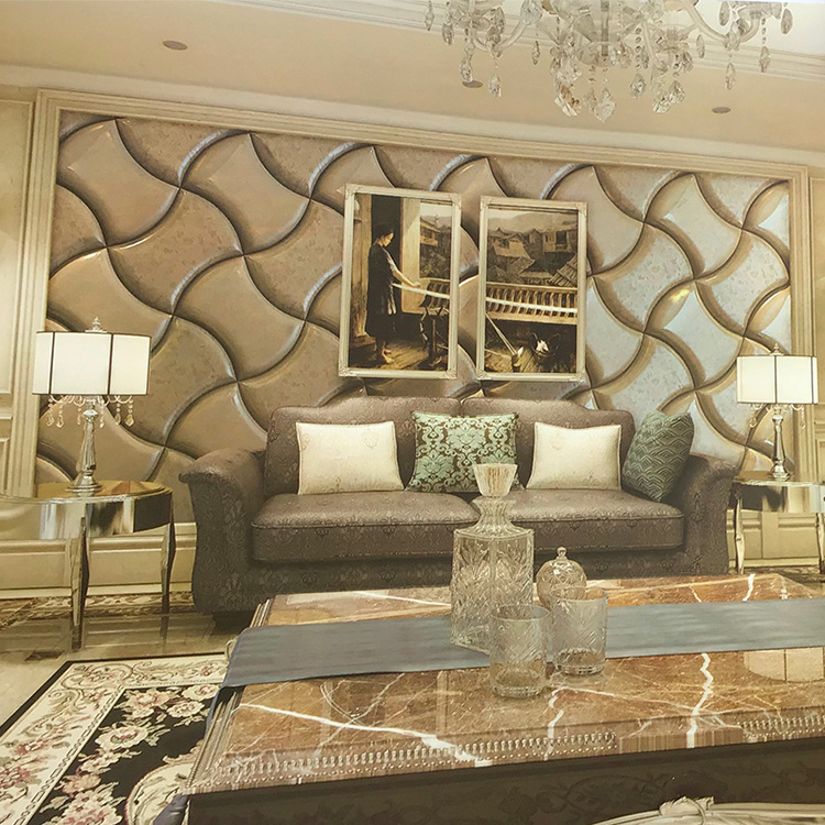 廠家直銷環保家裝軟包硬包背景牆現代簡約電視背景牆家居客廳臥室