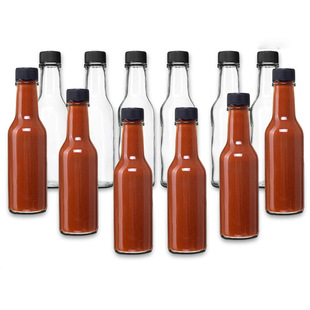 150ml glass fruit salad sauce bottle chili sauce condiment bottle kitchen vinegar glass bottle spot