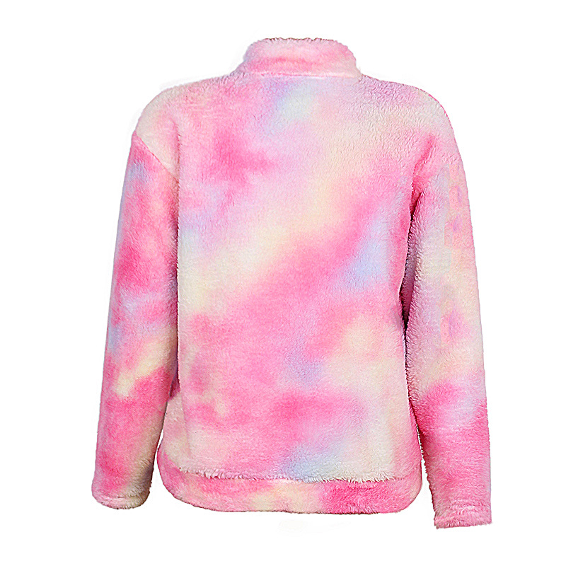 tie-dye printing double-sided long-sleeved loose casual jacket   NSKX12292