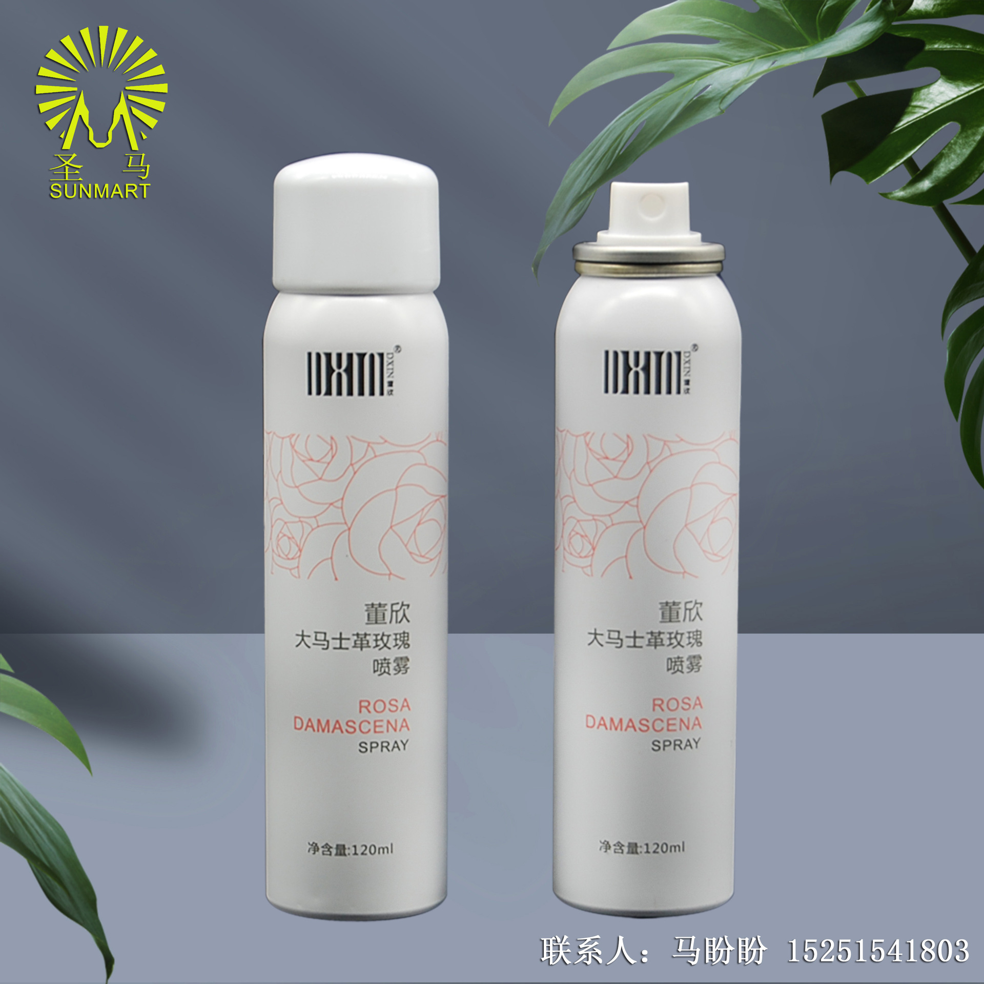 150ml定制印刷铝罐 加压气雾剂金属罐 喷雾铝瓶 分装瓶