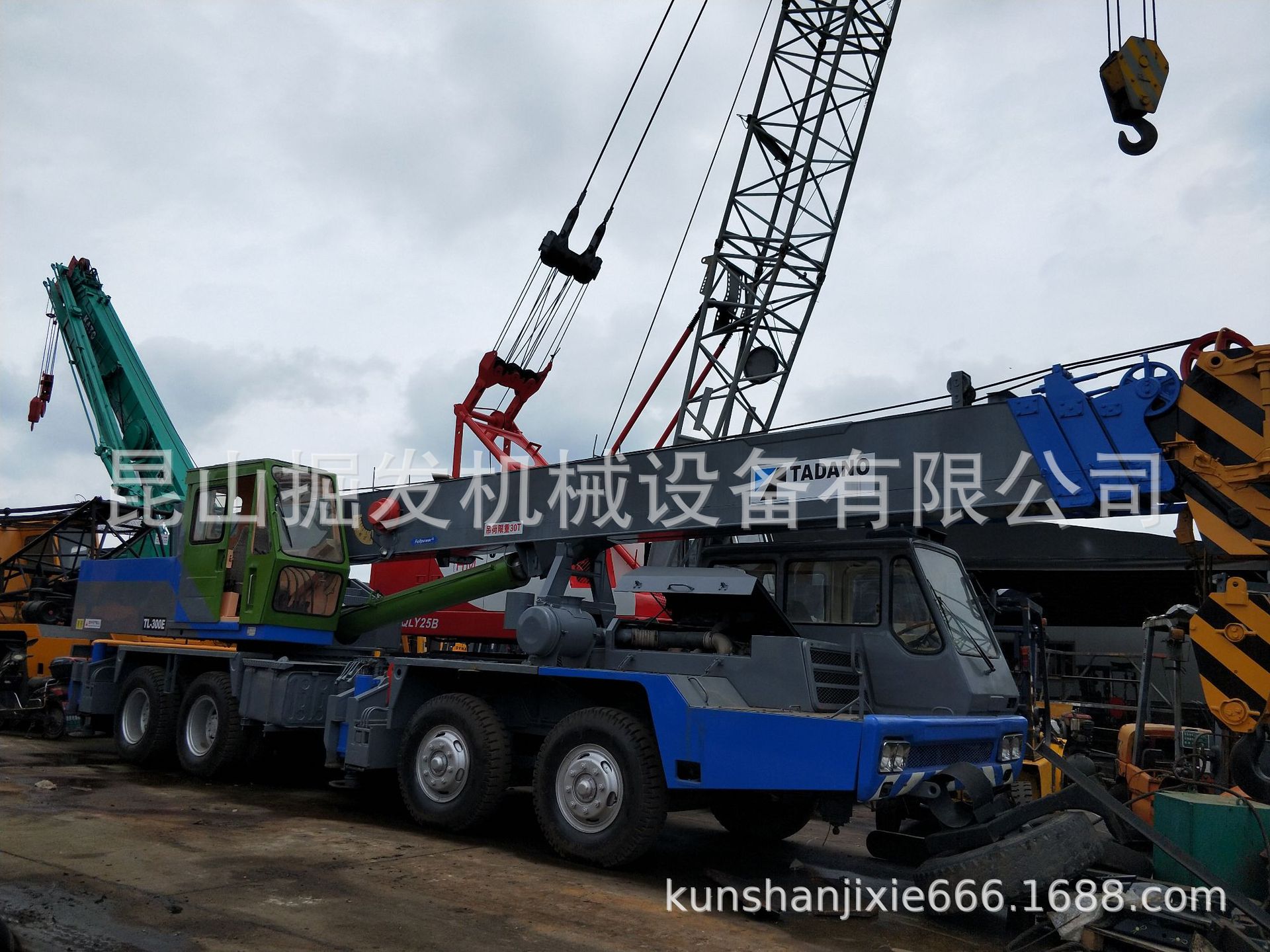 二手多田野30吨起重机