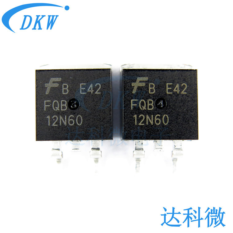 FQB12N60C FQB12N60 TO-263 N沟道MOS场效应管 FAIRCHILD/仙童