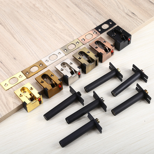 Door security hidden anti-theft chain hotel door invisible anti-theft buckle engineering gate control hotel wooden door invisible door buckle
