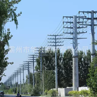 定制双回路电力钢杆 热镀锌钢管杆 高压钢管塔 钢制电线杆批发