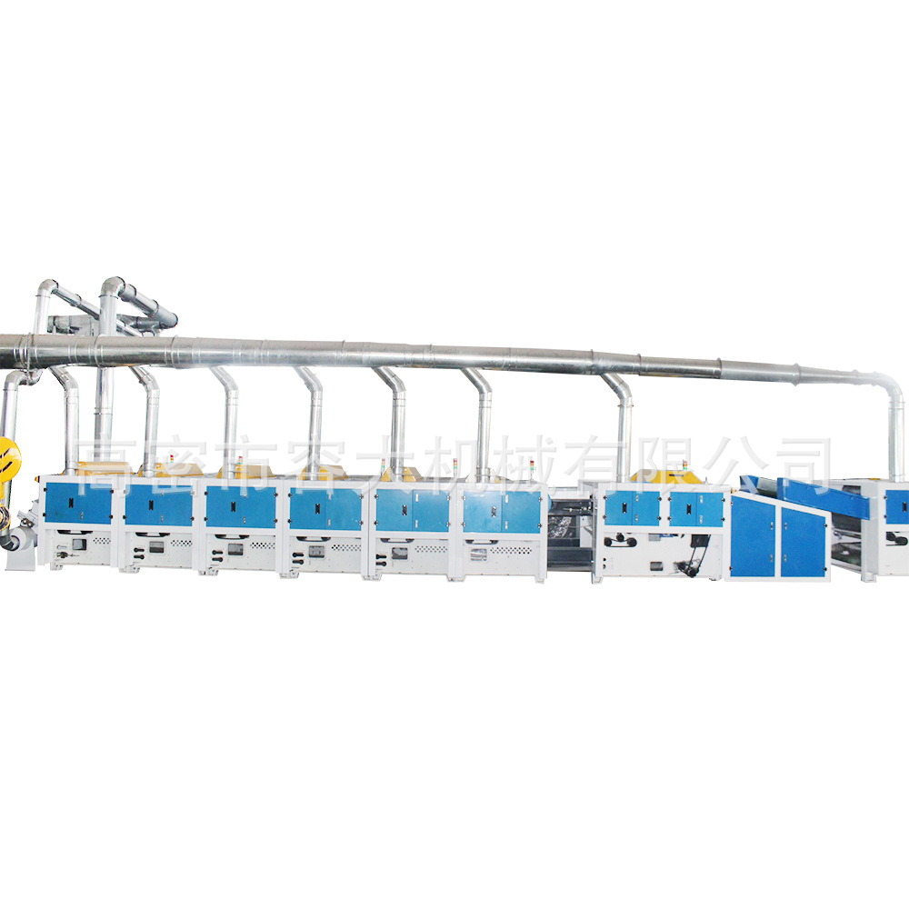 高品质全自动开花机 新型连体开花机 弹花机 棉花设备直销