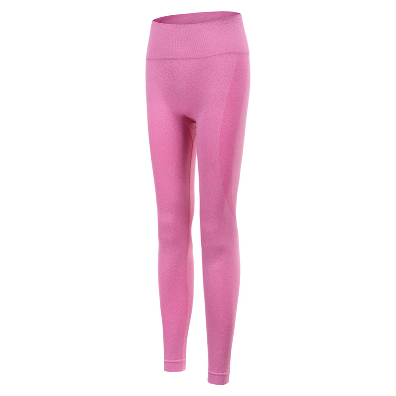 Pantalones de fitness de punto transfronterizos que levantan la cadera que absorbe la humedad sin costuras pantalones de yoga Pantalones deportivos sexy pantalones de yoga para mujeres