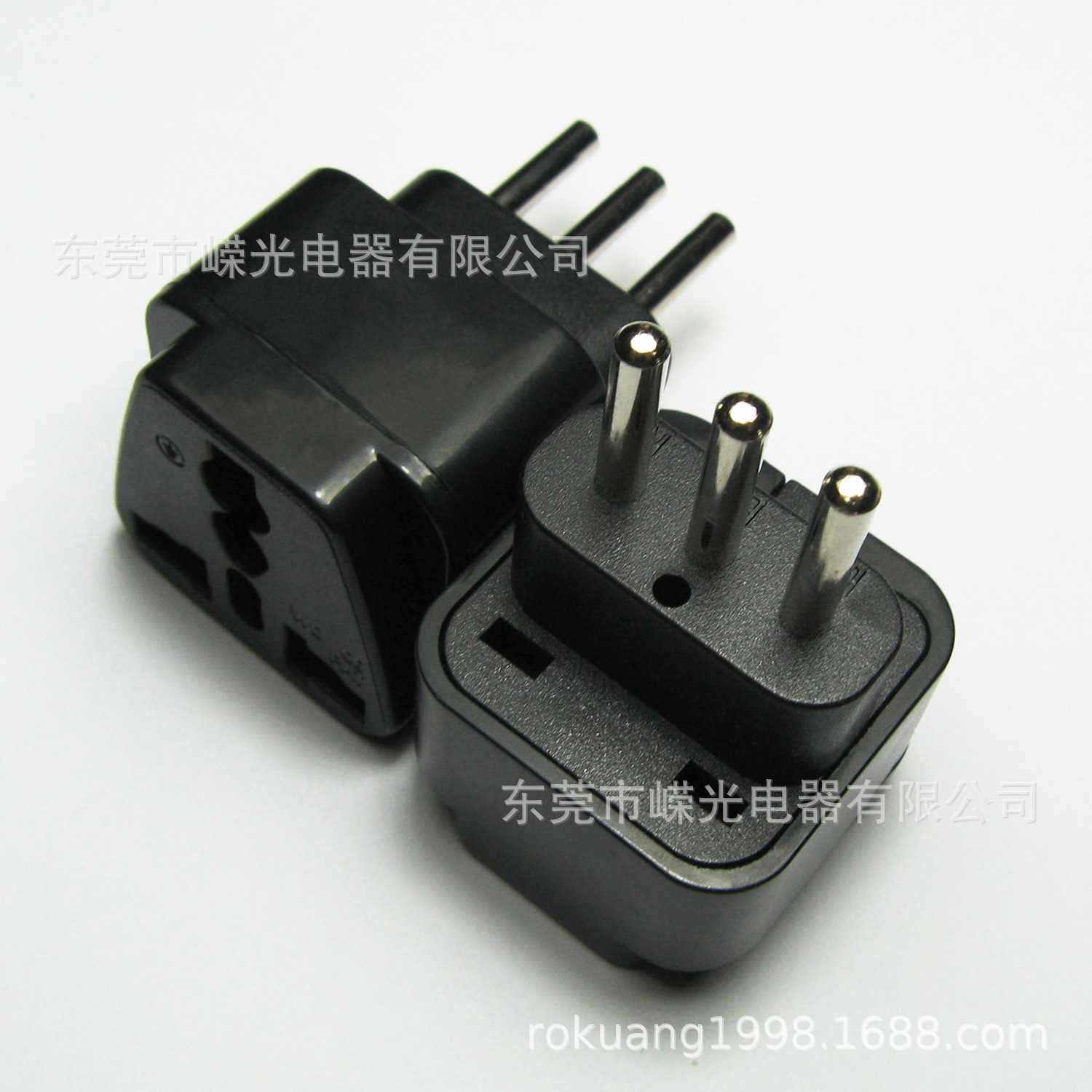 WD-12A 意大利插头嵌入式插头乌拉圭转换插座意大利三脚转换器