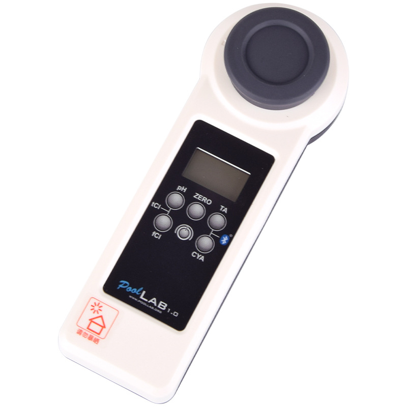 Universal POOLLAB piscina detector de calidad del agua instrumento analítico portátil cloro residual valor DPD pH ácido cianúrico