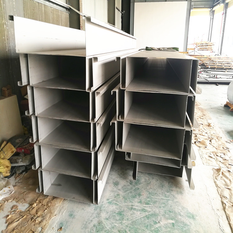 Steel structure sump 304 stainless steel sump processing custom factory gutter custom welcome to inquire