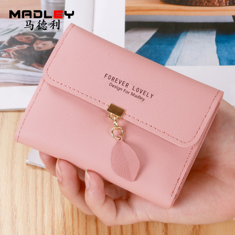 New Korean Version Simple Small Wallet 30% Change Position Wallet Zero Wallet Cross Border Short Women's Wallet