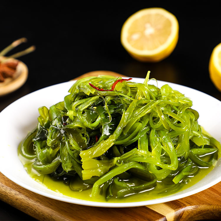 裙带菜梗丝小咸菜400g即食调味梗丝酸甜口海带丝海草批发零售|ms