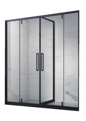 2020新款干湿分离钢化玻璃移门式整体淋浴房 非标定制沐浴房|ms