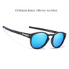 KDEAM classic round polarized sunglasses colorful outdoor ultra -light TR glasses can laser LOGO KD997