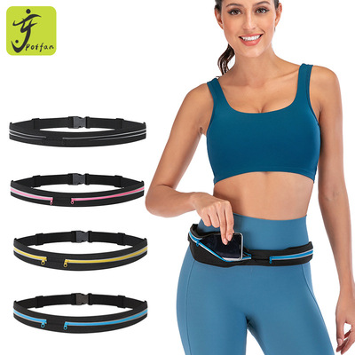 Cross border Best Sellers run Movement pockets outdoors Close waterproof Double pockets Leica mobile phone Waist pack On behalf of