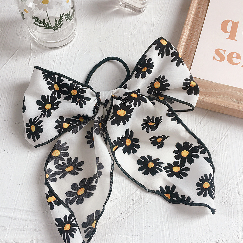 New Fashion Daisy Bow Tie Wild Cheap Scrunchies Wholesale display picture 7